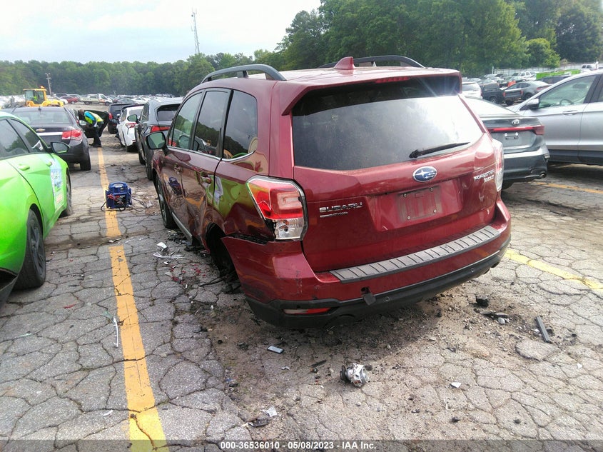 VIN JF2SJAWC6HH554171 2017 SUBARU FORESTER TOURING