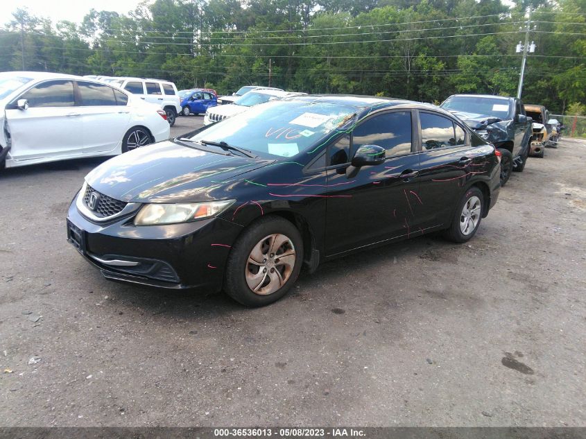 2013 HONDA CIVIC SDN LX - 19XFB2F50DE253609