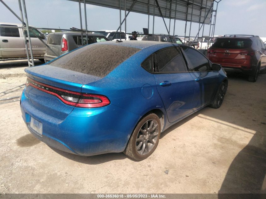 2016 DODGE DART SE - 1C3CDFAA5GD704097