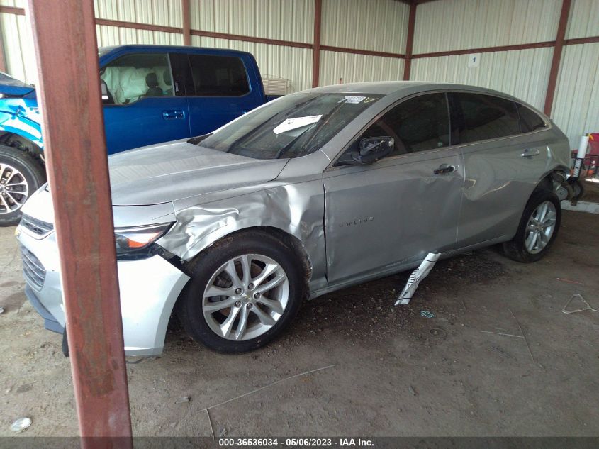 2016 CHEVROLET MALIBU LT - 1G1ZE5ST6GF283498