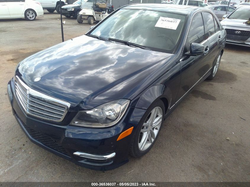 2014 MERCEDES-BENZ C 300 SPORT 4MATIC/LUXURY 4MATIC WDDGF8AB3ER316707