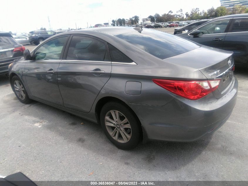 2013 HYUNDAI SONATA GLS PZEV - 5NPEB4AC9DH581085