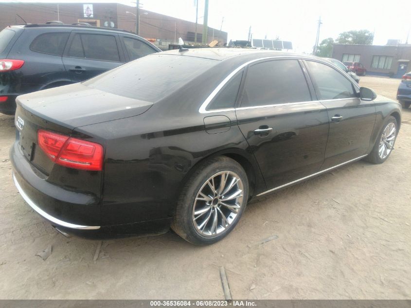 2014 AUDI A8 L 3.0T - WAURGAFD3EN012847