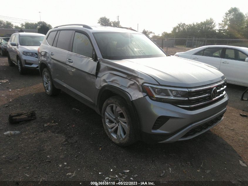 2021 VOLKSWAGEN ATLAS 3.6L V6 SE W/TECHNOLOGY - 1V2HR2CA8MC570937