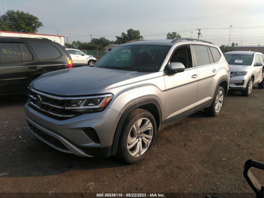 2021 VOLKSWAGEN ATLAS 3.6L V6 SE W/TECHNOLOGY - 1V2HR2CA8MC570937