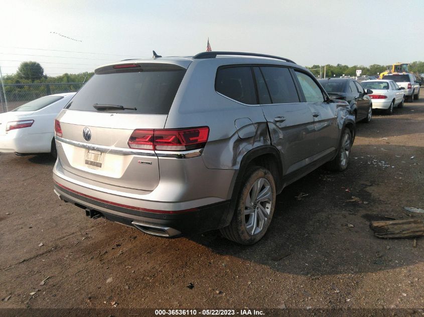 2021 VOLKSWAGEN ATLAS 3.6L V6 SE W/TECHNOLOGY - 1V2HR2CA8MC570937