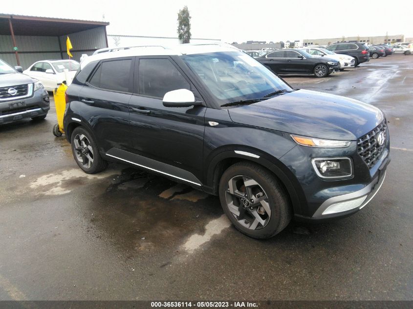 2022 HYUNDAI VENUE LIMITED - KMHRC8A33NU186747