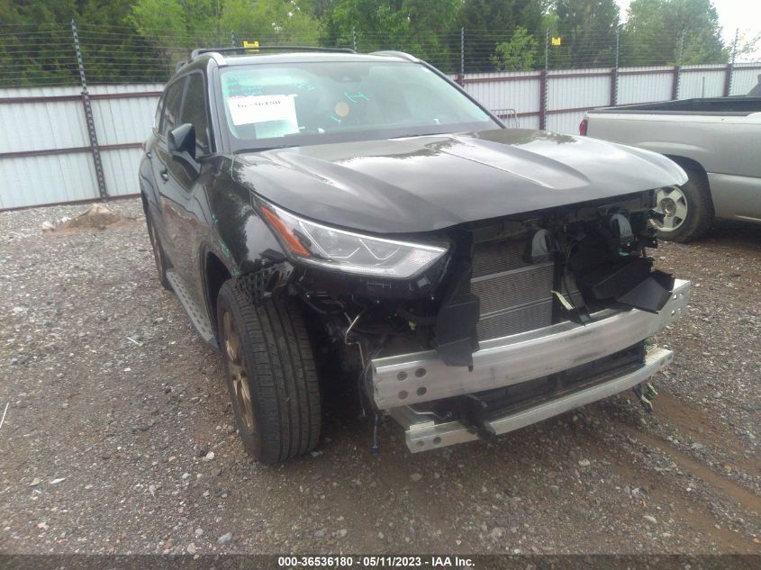 2022 TOYOTA HIGHLANDER HYBRID BRONZE EDITION - 5TDAARAH9NS514086