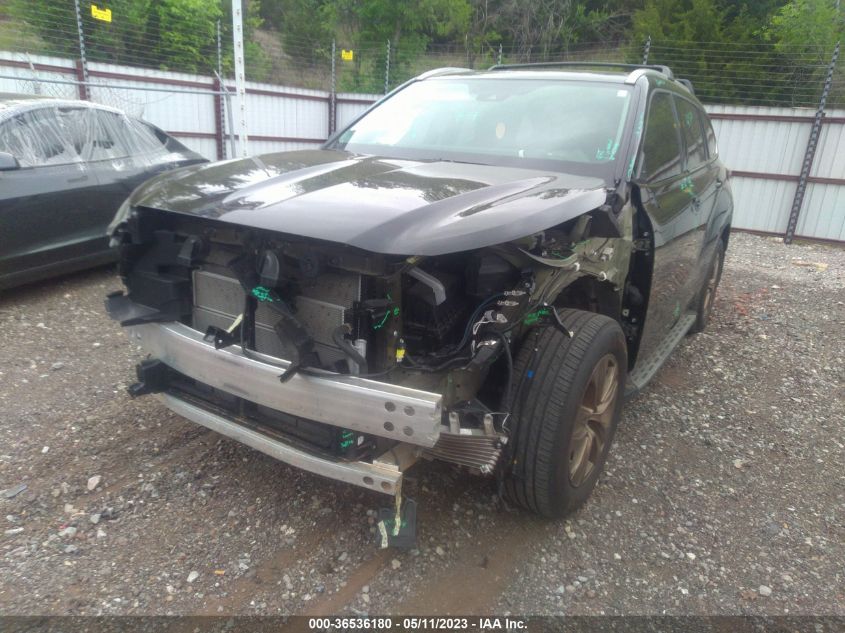 2022 TOYOTA HIGHLANDER HYBRID BRONZE EDITION - 5TDAARAH9NS514086