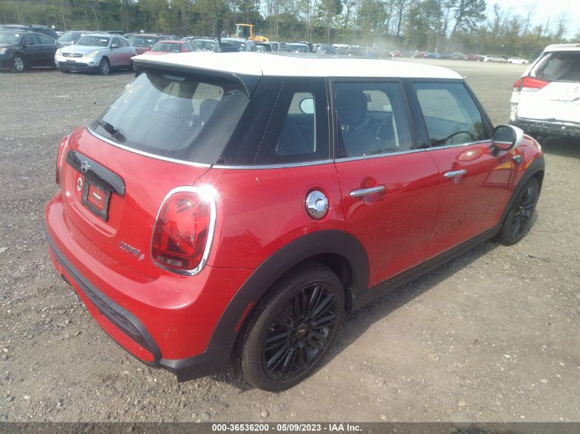 2022 MINI HARDTOP 4 DOOR COOPER S WMW53DK03N2S07590