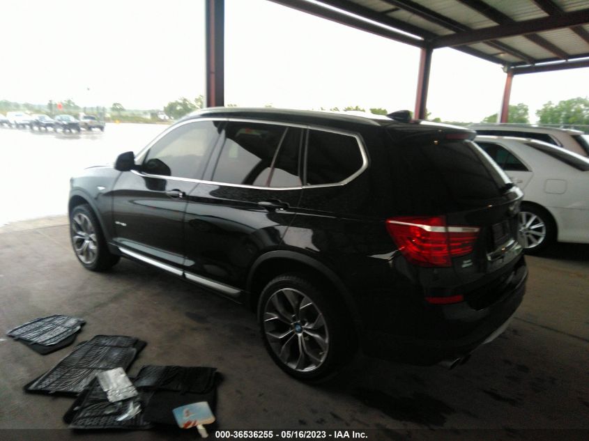 2016 BMW X3 SDRIVE28I - 5UXWZ7C53G0R31648