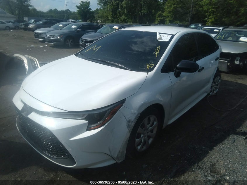 VIN JTDEPRAE2LJ002864 2020 TOYOTA COROLLA LE
