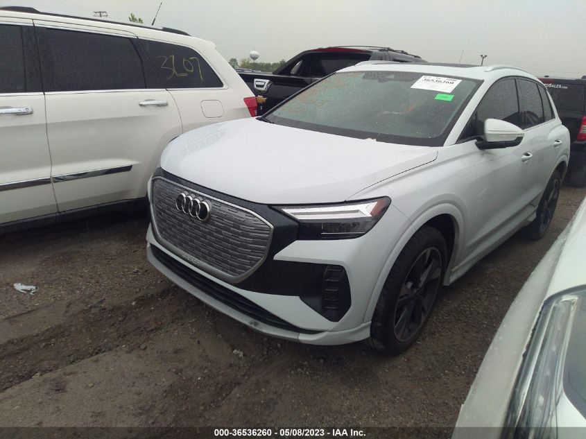 2022 AUDI Q4 E-TRON PREMIUM PLUS WA1H2BFZXNP043235