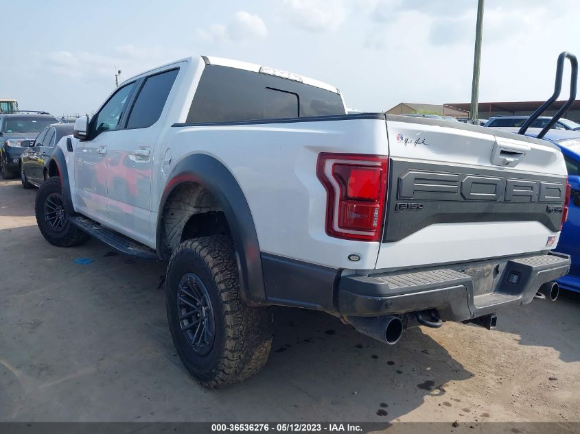 2020 FORD F-150 RAPTOR - 1FTFW1RG6LFB87048