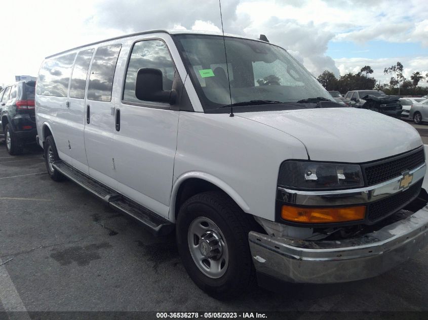 2020 CHEVROLET EXPRESS PASSENGER LT - 1GAZGPFG8L1216363