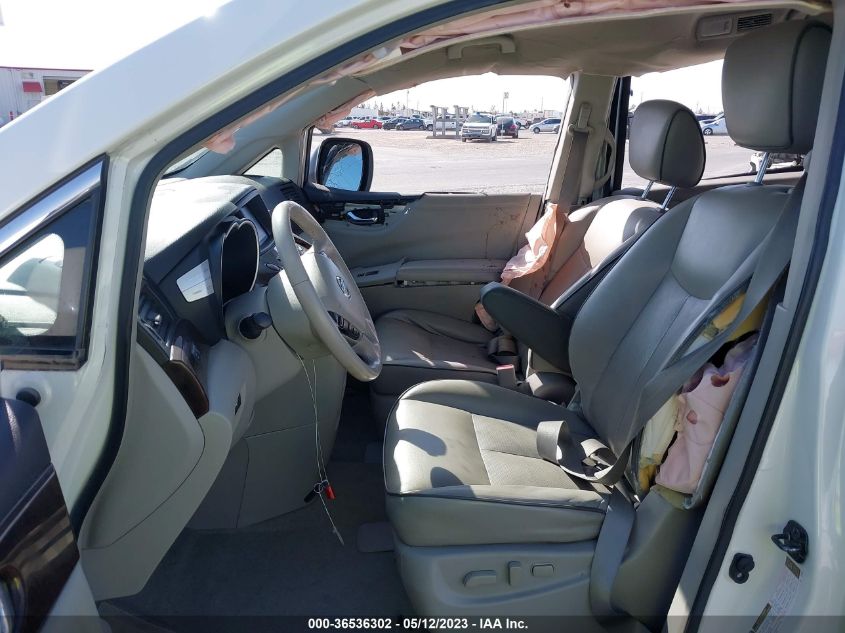 2015 NISSAN QUEST SL - JN8AE2KP3F9121948