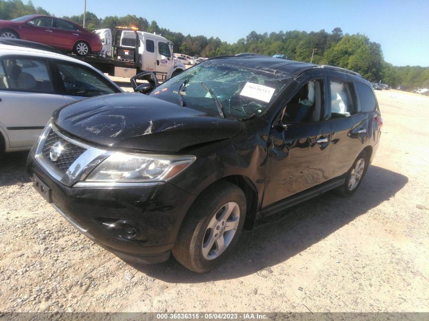 2014 NISSAN PATHFINDER SV - 5N1AR2MM2EC656074