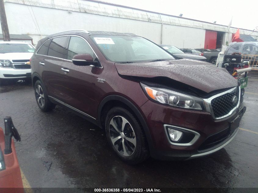 2017 KIA SORENTO EX - 5XYPH4A17HG336711