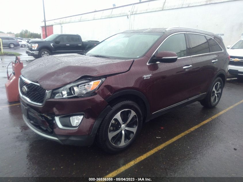 2017 KIA SORENTO EX - 5XYPH4A17HG336711