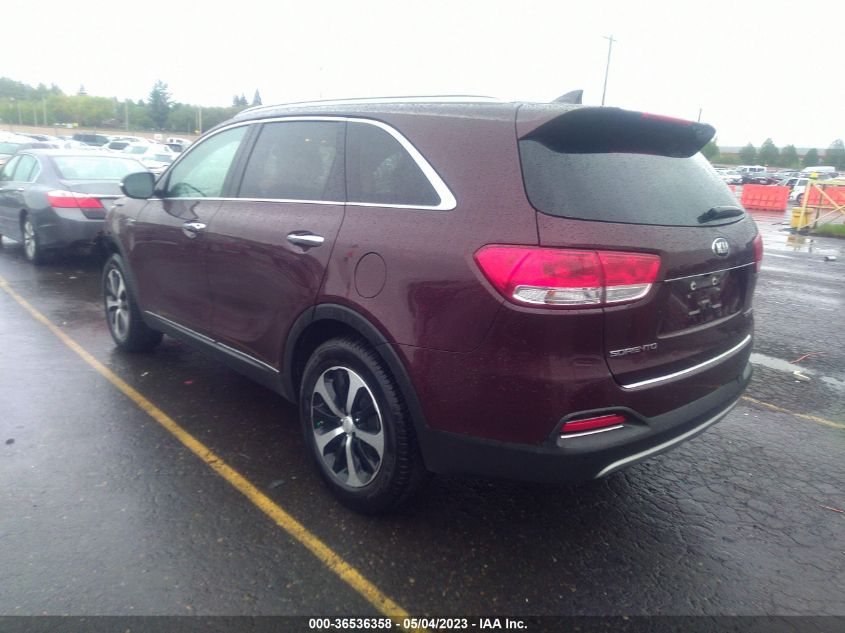 2017 KIA SORENTO EX - 5XYPH4A17HG336711