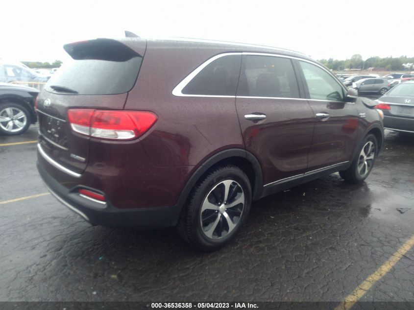 2017 KIA SORENTO EX - 5XYPH4A17HG336711