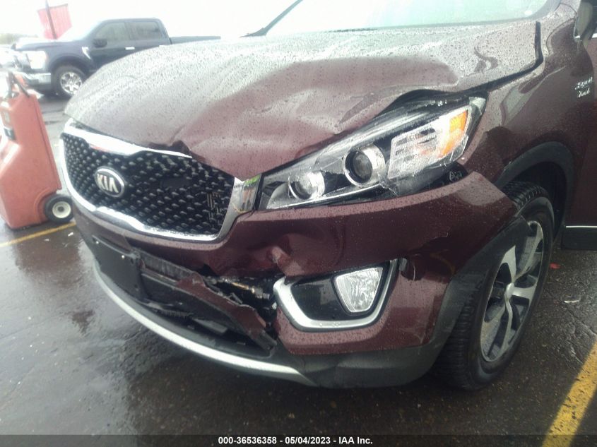 2017 KIA SORENTO EX - 5XYPH4A17HG336711