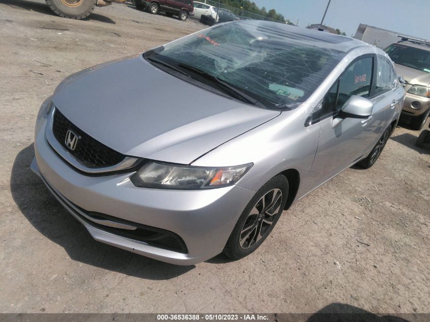 2013 HONDA CIVIC SDN EX - 19XFB2F86DE269663