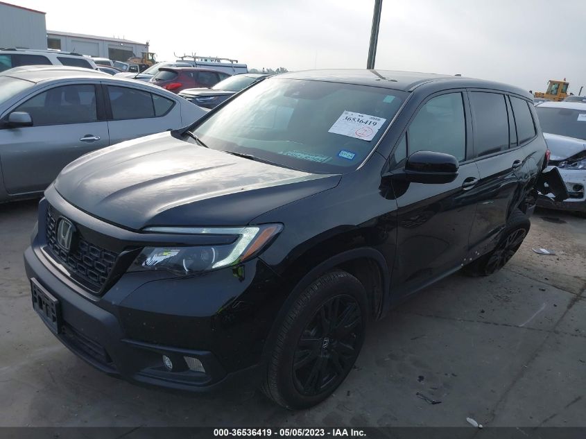 2021 HONDA PASSPORT SPORT - 5FNYF7H20MB015508
