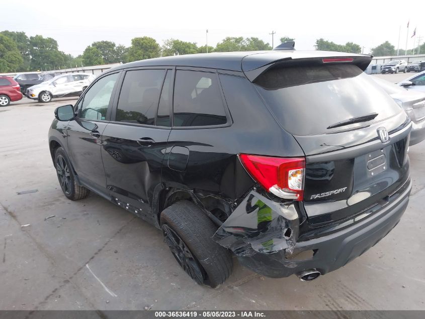 2021 HONDA PASSPORT SPORT - 5FNYF7H20MB015508