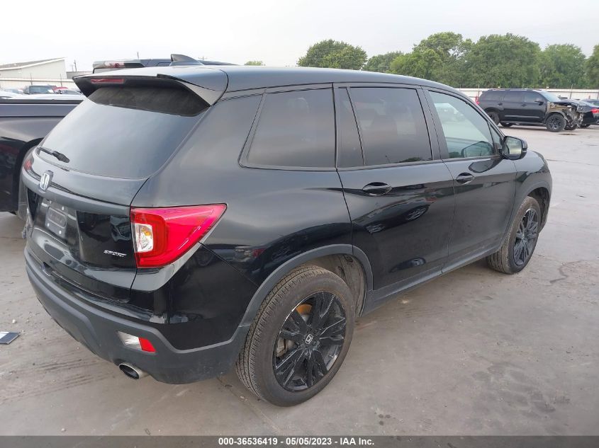 2021 HONDA PASSPORT SPORT - 5FNYF7H20MB015508