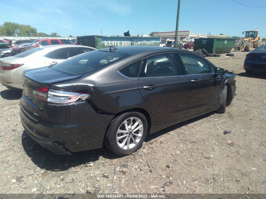 2019 FORD FUSION SE - 3FA6P0HD5KR159294