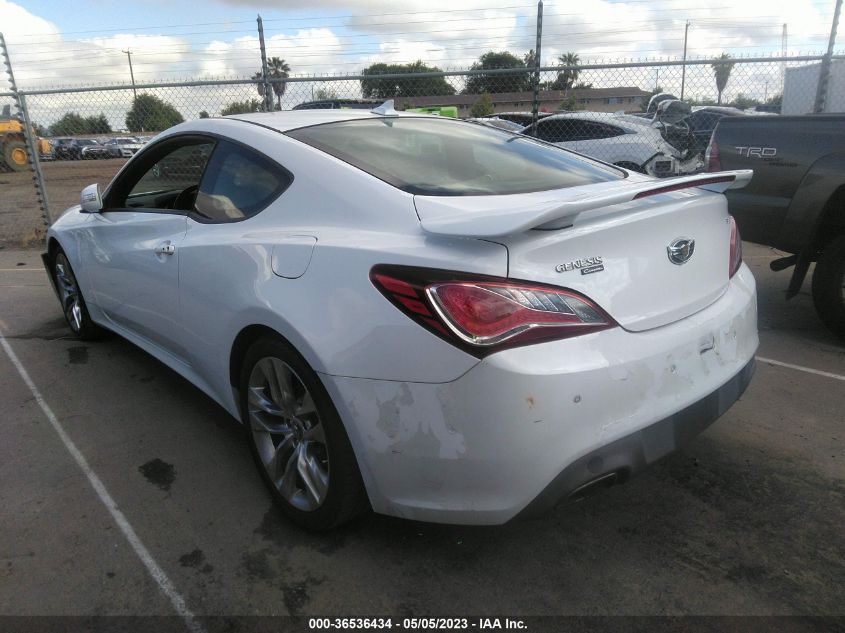 2015 HYUNDAI GENESIS COUPE 3.8L ULTIMATE KMHHU6KJ1FU123951