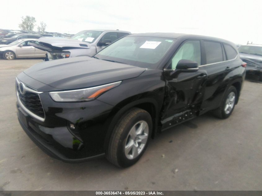 2023 TOYOTA HIGHLANDER L/LE/XLE/XSE/LIMITED - 5TDKDRBH7PS500524