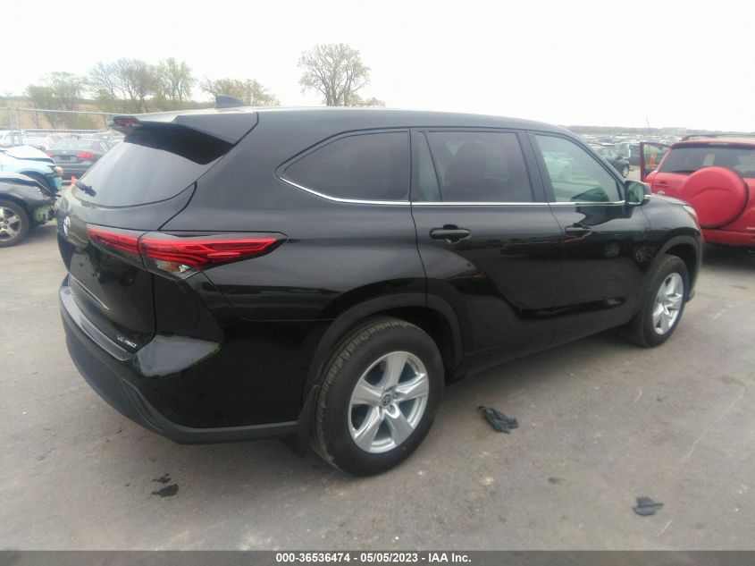 2023 TOYOTA HIGHLANDER L/LE/XLE/XSE/LIMITED - 5TDKDRBH7PS500524