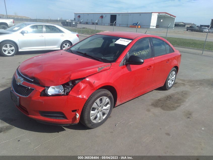 2014 CHEVROLET CRUZE LS - 1G1PA5SH9E7471924