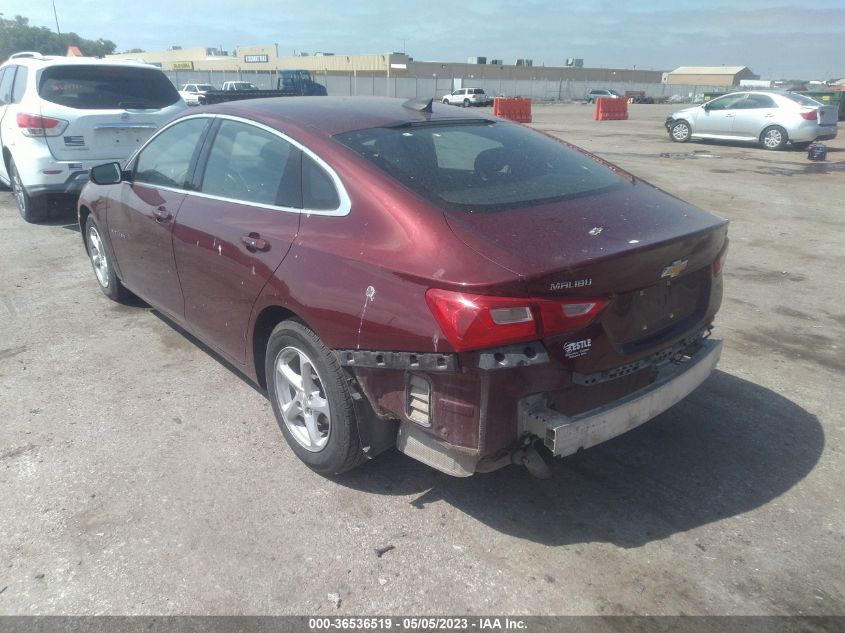 2016 CHEVROLET MALIBU LS - 1G1ZB5ST6GF317738