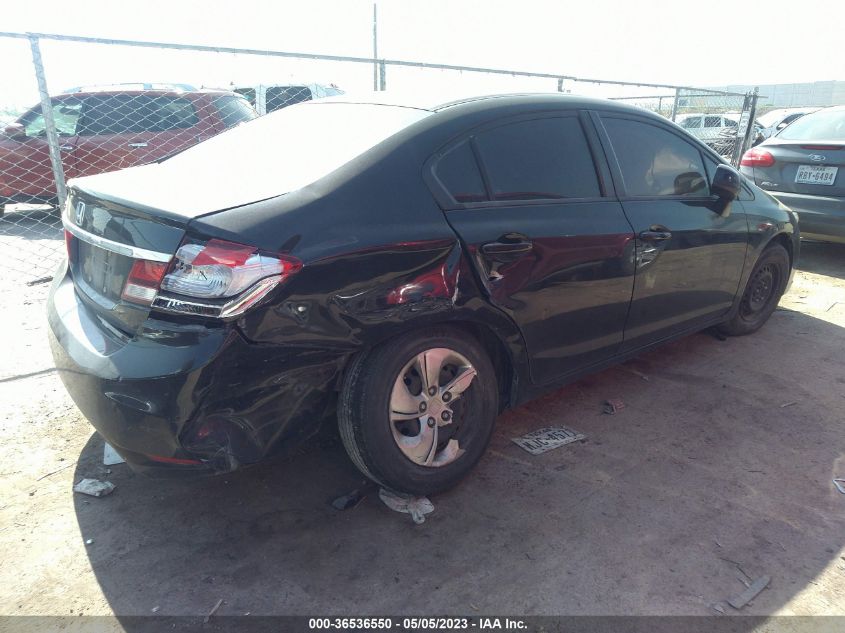 2013 HONDA CIVIC SDN LX - 19XFB2F5XDE228975