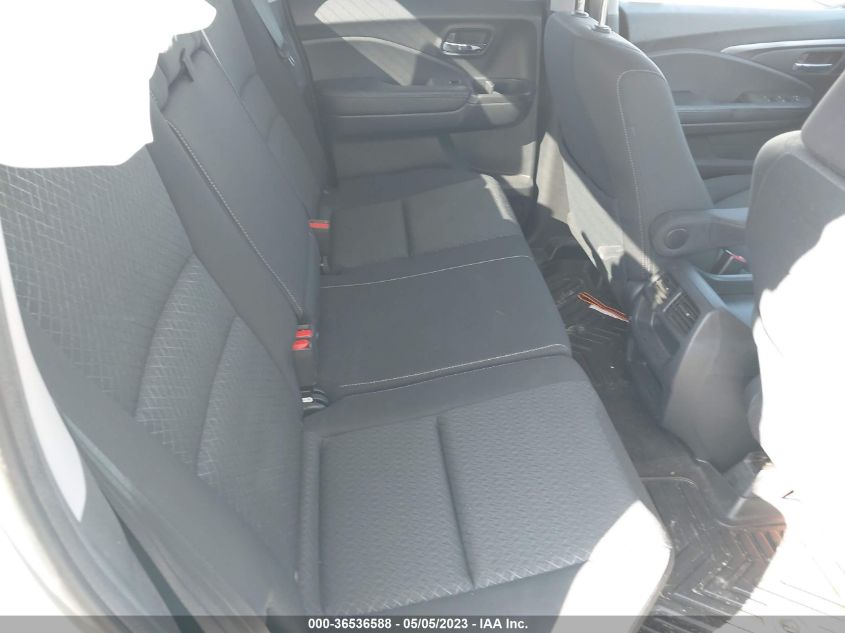 2018 HONDA RIDGELINE SPORT - 5FPYK3F14JB009714