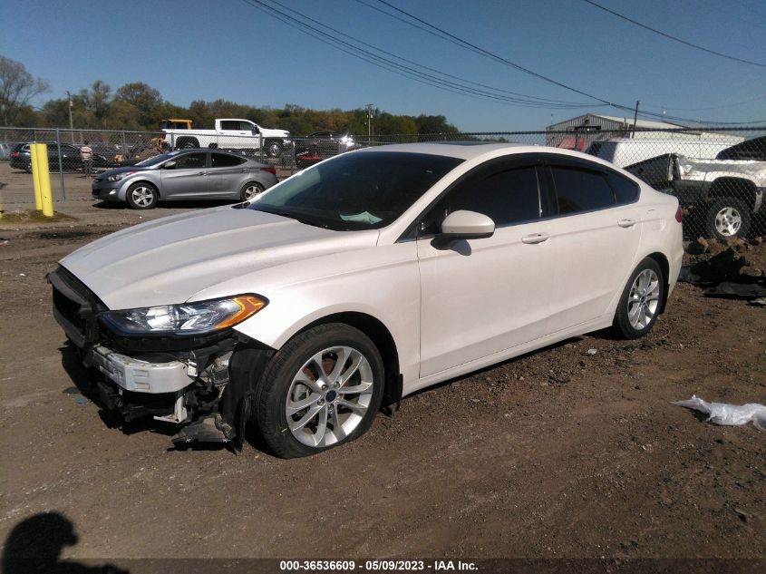 3FA6P0LU4LR142737 2020 FORD FUSION - Image 2