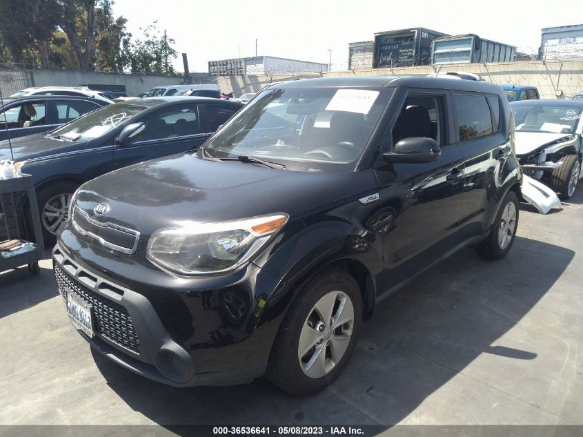 2015 KIA SOUL BASE - KNDJN2A25F7801010
