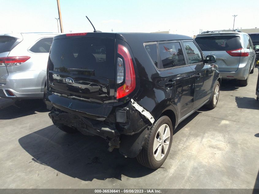 2015 KIA SOUL BASE - KNDJN2A25F7801010