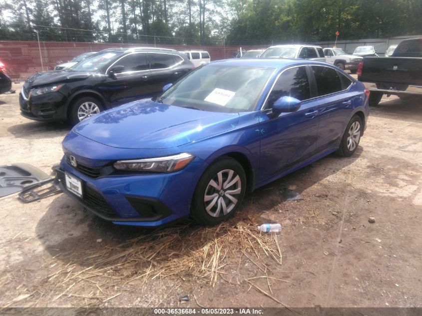 2023 HONDA CIVIC SEDAN LX - 2HGFE2F21PH531196