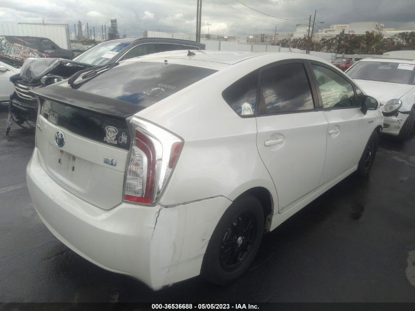 2013 TOYOTA PRIUS ONE/TWO/THREE/FOUR/FIVE - JTDKN3DU9D1705971