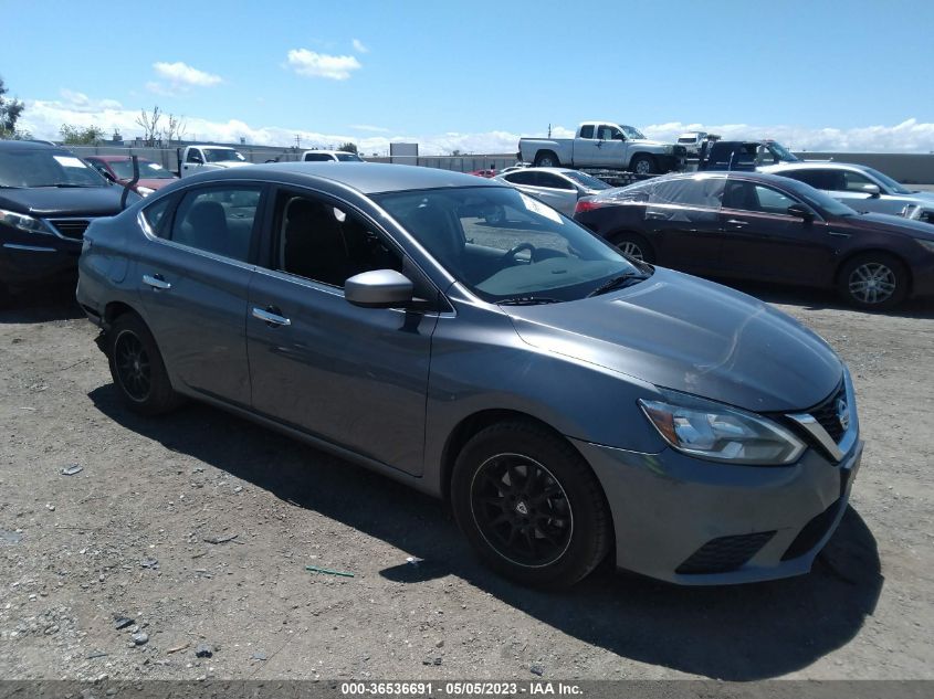 2016 NISSAN SENTRA S - 3N1AB7AP1GY215442