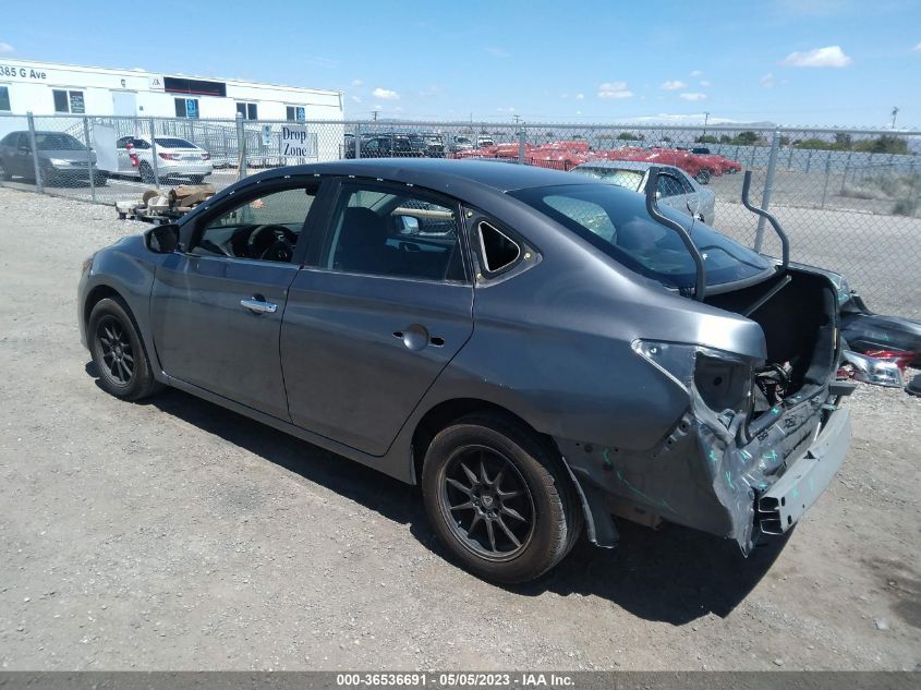2016 NISSAN SENTRA S - 3N1AB7AP1GY215442
