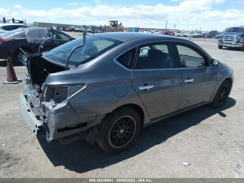 2016 NISSAN SENTRA S - 3N1AB7AP1GY215442