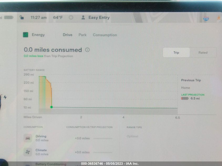 2021 TESLA MODEL Y LONG RANGE - 5YJYGDEE4MF143969