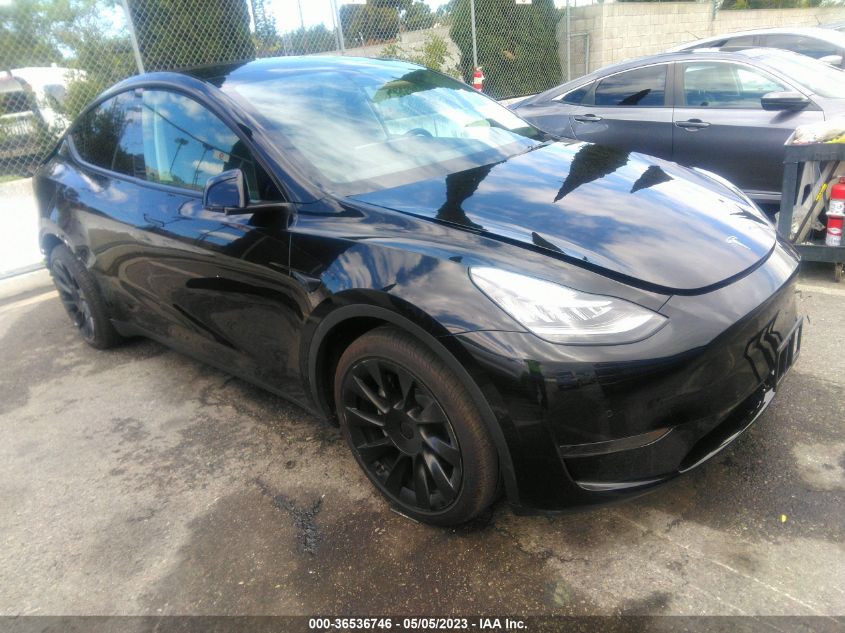 2021 TESLA MODEL Y LONG RANGE - 5YJYGDEE4MF143969