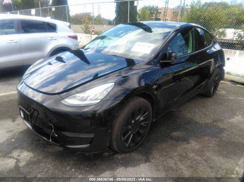 2021 TESLA MODEL Y LONG RANGE - 5YJYGDEE4MF143969