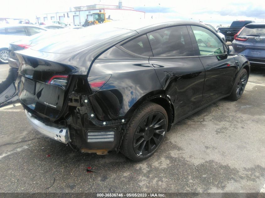 2021 TESLA MODEL Y LONG RANGE - 5YJYGDEE4MF143969
